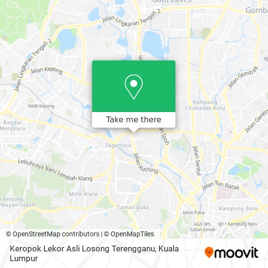 Peta Keropok Lekor Asli Losong Terengganu