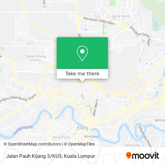 Peta Jalan Pauh Kijang 3/KU3