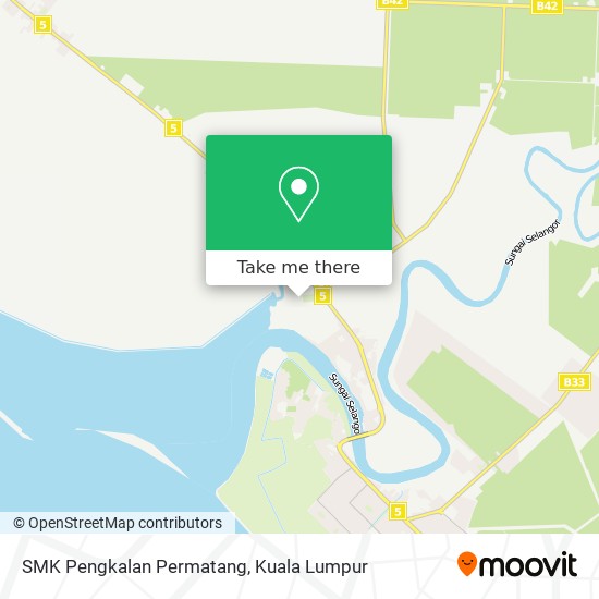 Peta SMK Pengkalan Permatang