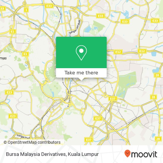 Peta Bursa Malaysia Derivatives