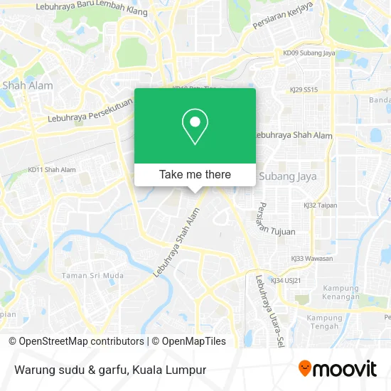 Warung sudu & garfu map