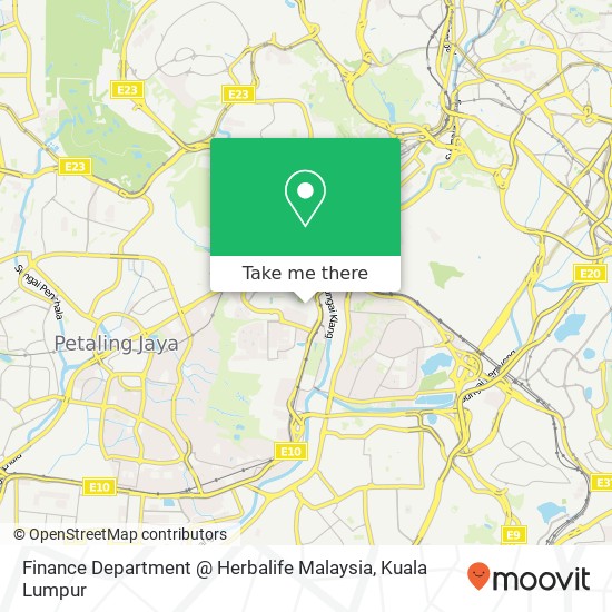 Peta Finance Department @ Herbalife Malaysia