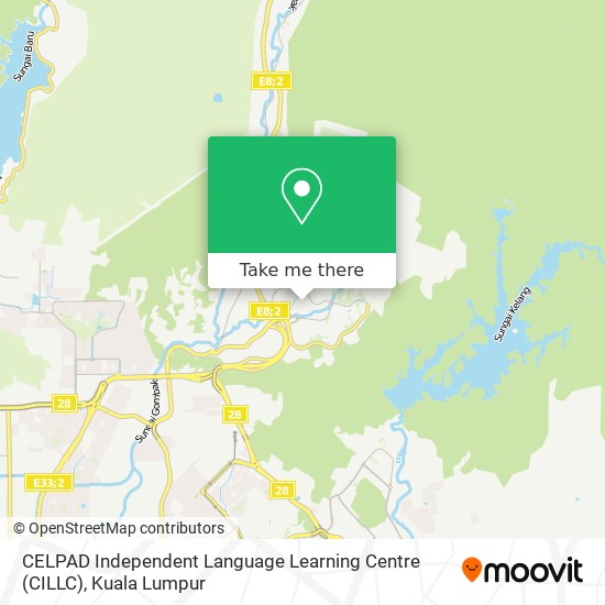 CELPAD Independent Language Learning Centre (CILLC) map