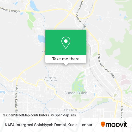 KAFA Intergrasi Solahiyyah Damai map