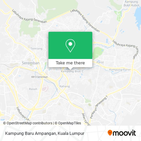 Kampung Baru Ampangan map