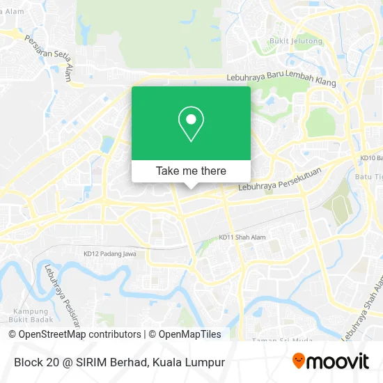 Block 20 @ SIRIM Berhad map