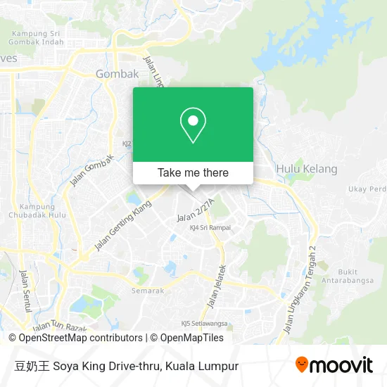 豆奶王 Soya King Drive-thru map