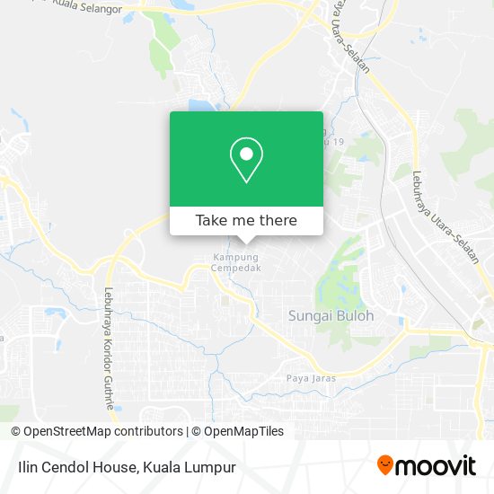 Ilin Cendol House map