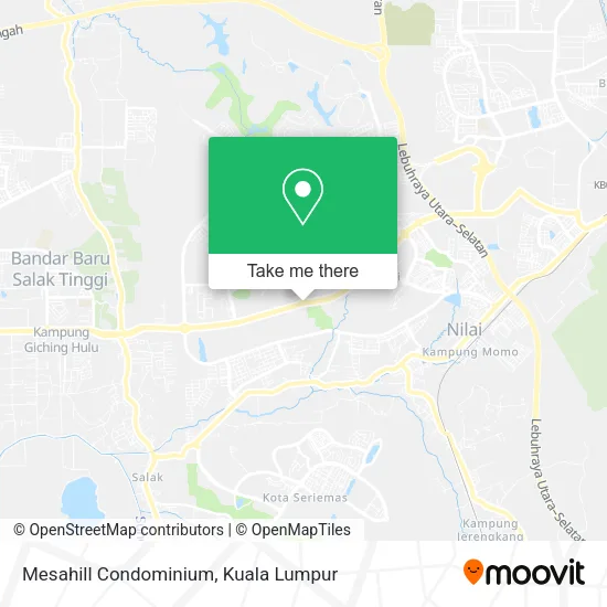 Mesahill Condominium map