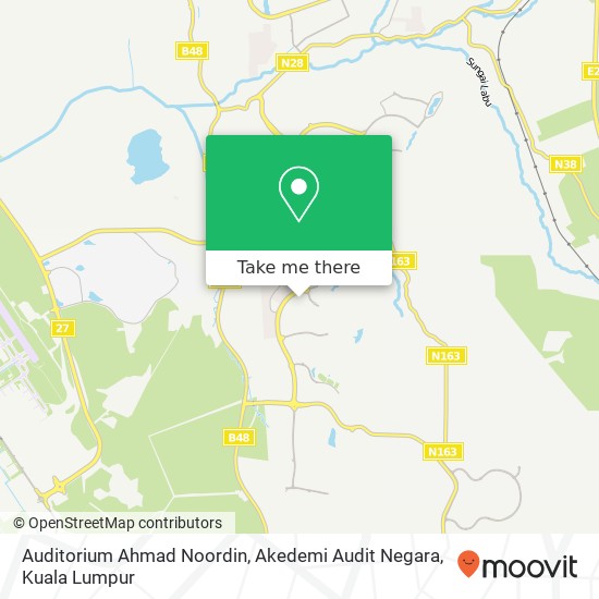 Auditorium Ahmad Noordin, Akedemi Audit Negara map