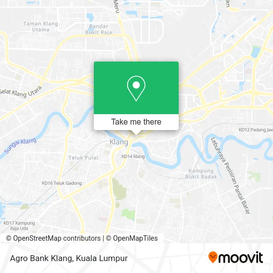 Agro Bank Klang map