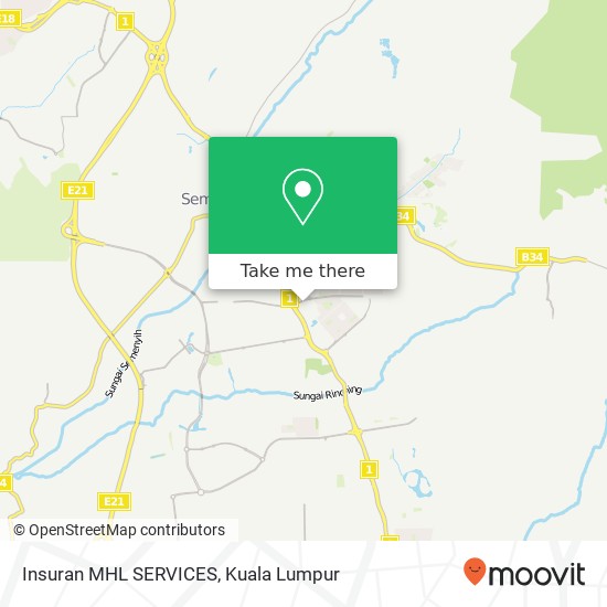Insuran MHL SERVICES map