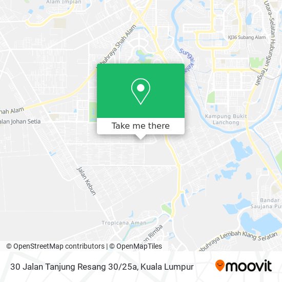 30 Jalan Tanjung Resang 30/25a map