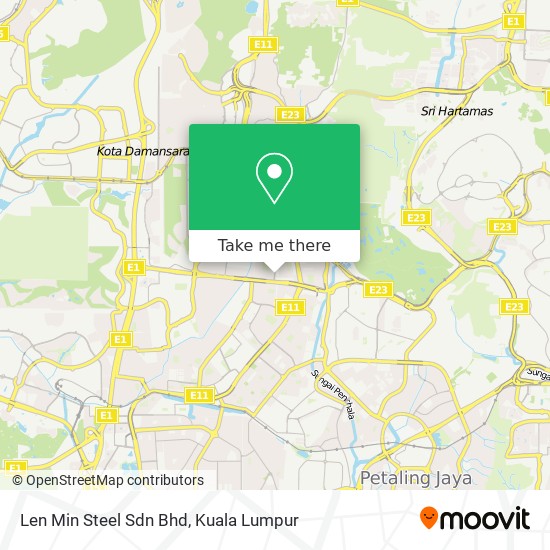 Peta Len Min Steel Sdn Bhd