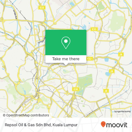 Repsol Oil & Gas Sdn Bhd map