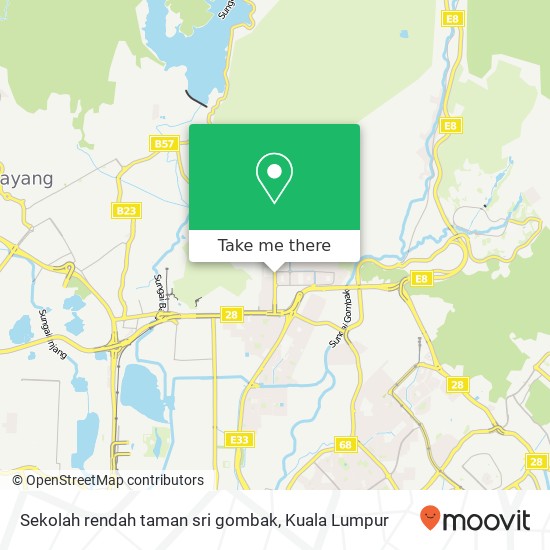 Sekolah rendah taman sri gombak map