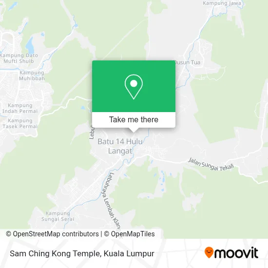 Sam Ching Kong Temple map