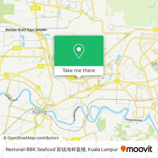 Restoran BBK Seafood 新镇海鲜宴楼 map