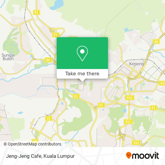 Jeng-Jeng Cafe map