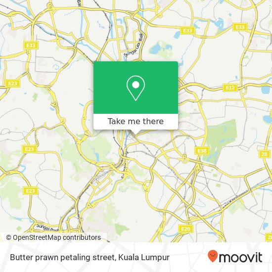 Butter prawn petaling street map