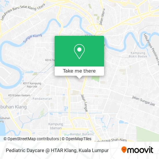 Pediatric Daycare @ HTAR Klang map