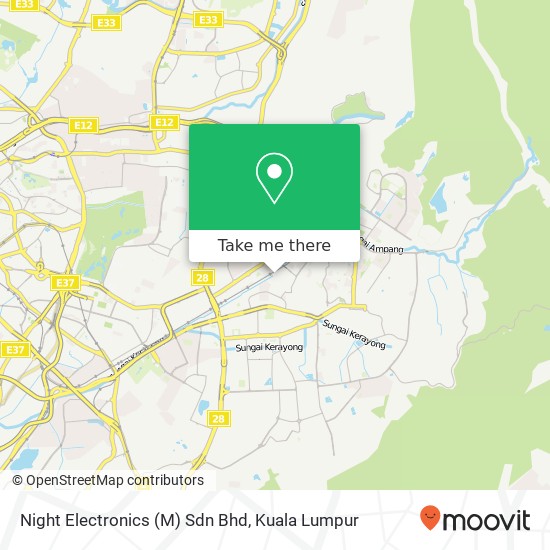 Night Electronics (M) Sdn Bhd map