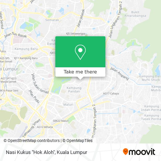 Nasi Kukus "Hok Aloh" map