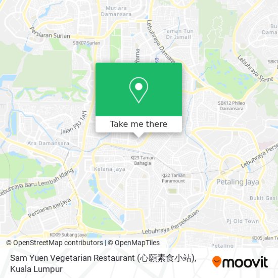 Sam Yuen Vegetarian Restaurant (心願素食小站) map