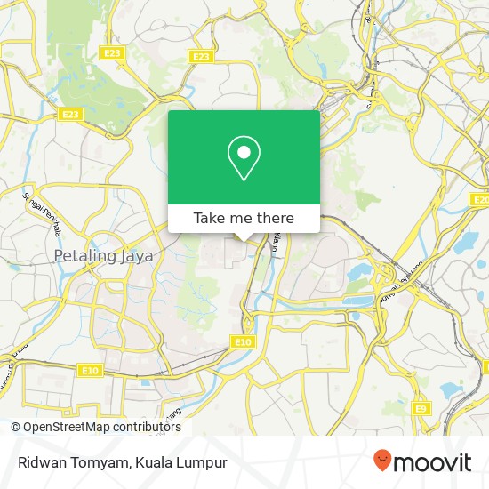 Peta Ridwan Tomyam