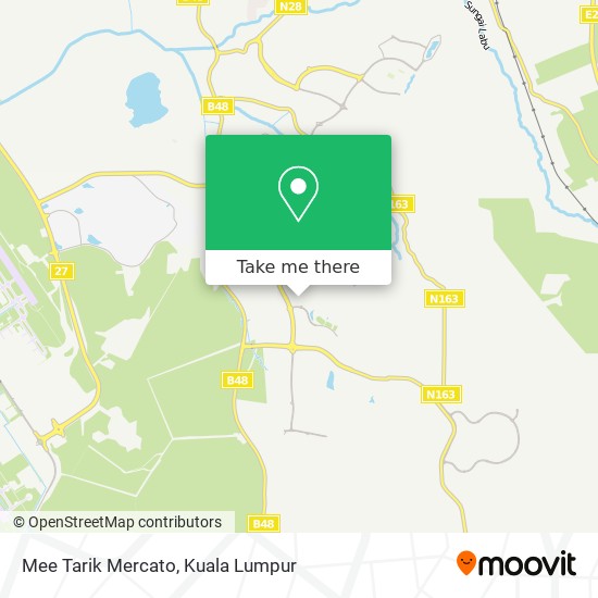 Mee Tarik Mercato map
