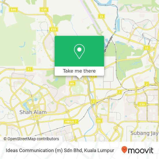 Ideas Communication (m) Sdn Bhd map