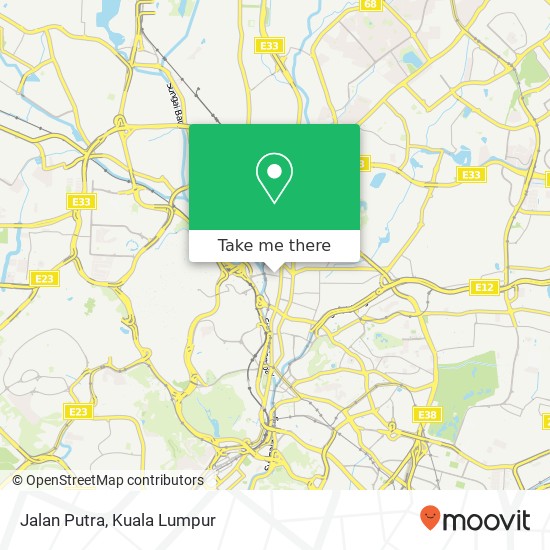 Jalan Putra map