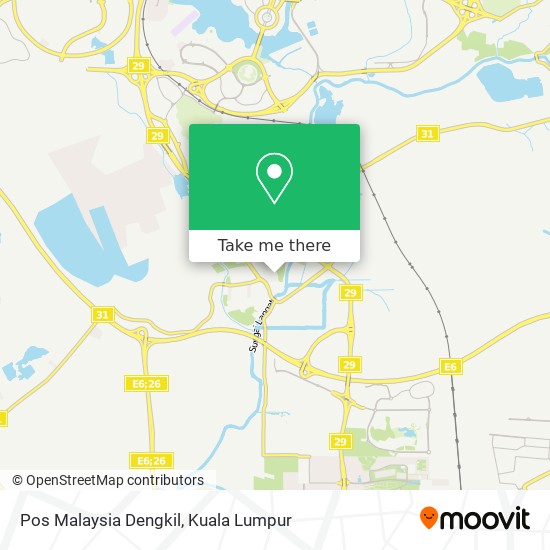 Peta Pos Malaysia Dengkil