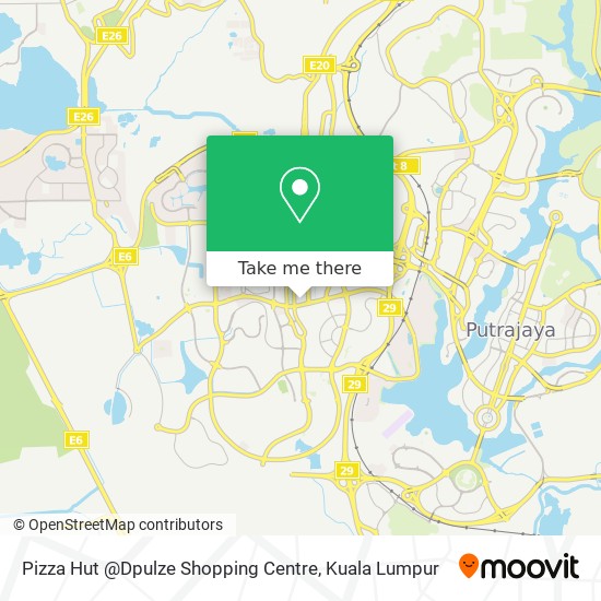 Pizza Hut @Dpulze Shopping Centre map