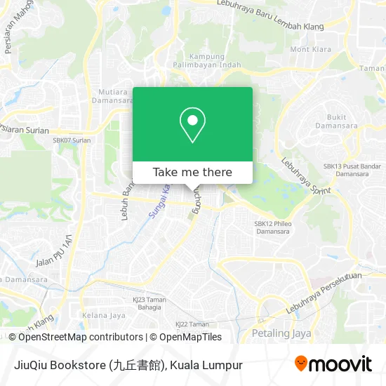 JiuQiu Bookstore (九丘書館) map