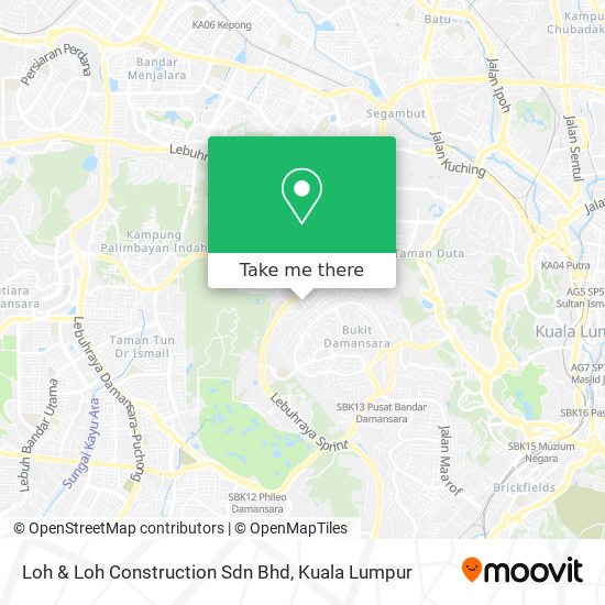 Loh & Loh Construction Sdn Bhd map