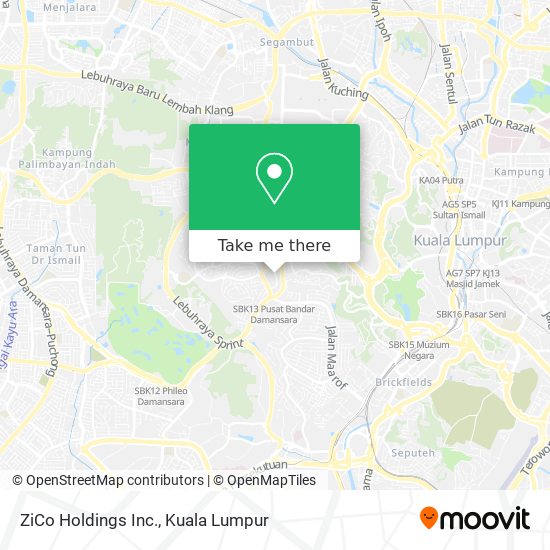 ZiCo Holdings Inc. map