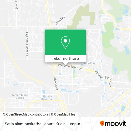 Setia alam basketball court map