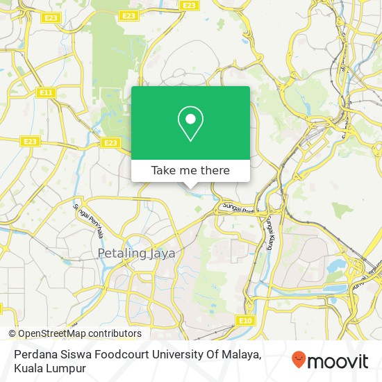 Peta Perdana Siswa Foodcourt University Of Malaya