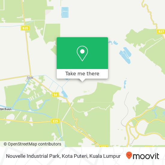 Nouvelle Industrial Park, Kota Puteri map