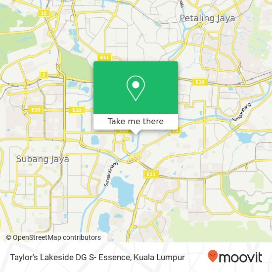 Taylor's Lakeside DG S- Essence map