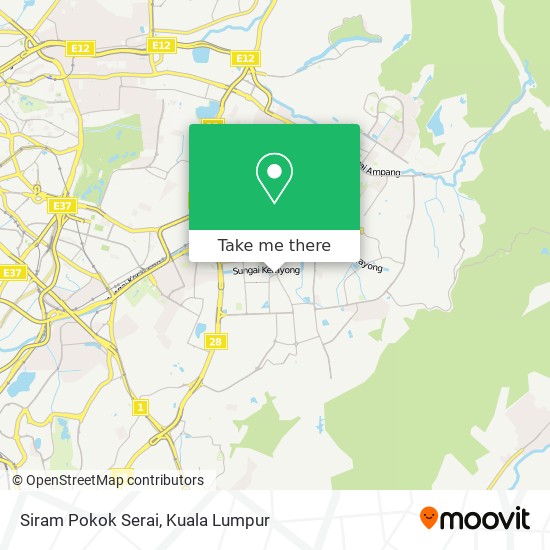 Siram Pokok Serai map