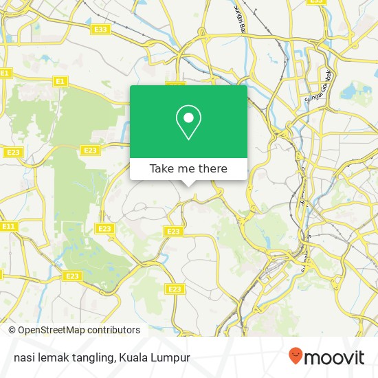 nasi lemak tangling map