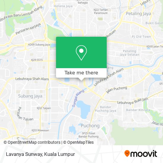 Peta Lavanya Sunway