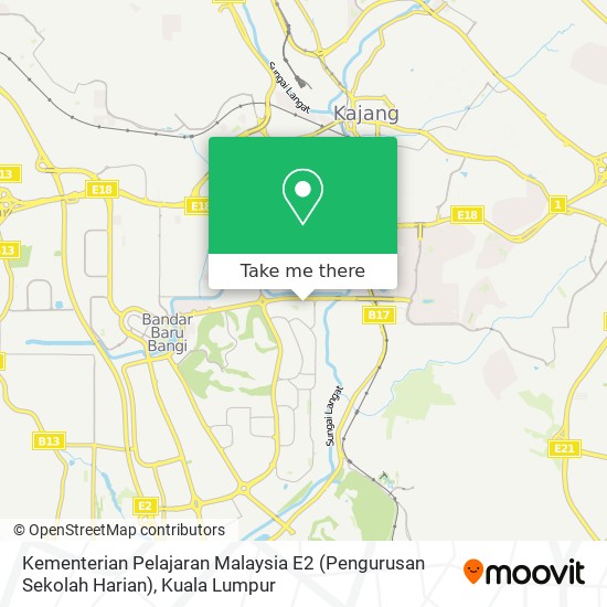 Kementerian Pelajaran Malaysia E2 (Pengurusan Sekolah Harian) map