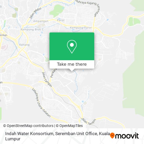 How to get to Indah Water Konsortium, Seremban Unit Office in 