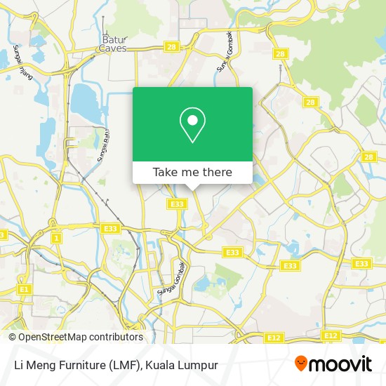 Li Meng Furniture (LMF) map