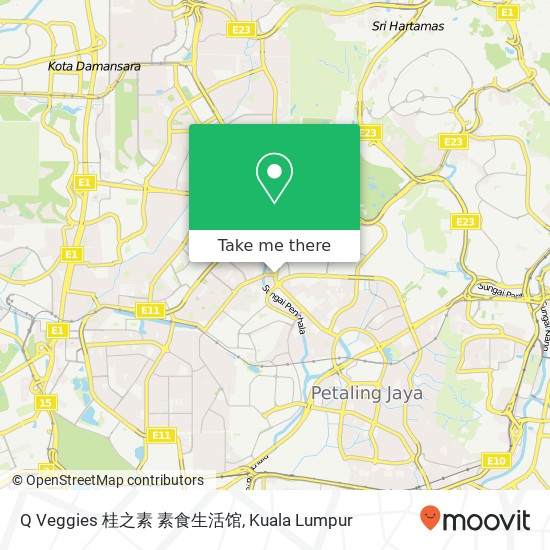 Q Veggies 桂之素 素食生活馆 map