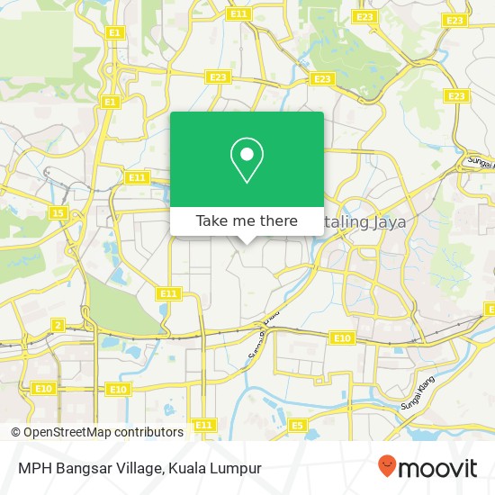 MPH Bangsar Village map