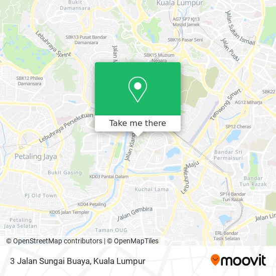 3 Jalan Sungai Buaya map